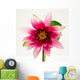 Water Lily White Beautiful Wall Decal