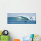 Surfing Giant Waves Wall Decal