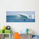 Surfing Giant Waves Wall Decal