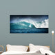Surfing a Huge Wave Wall Decal