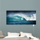 Surfing a Huge Wave Wall Decal