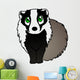 Badger Wall Decal