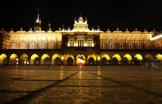 Krakow Square Night Wall Decal