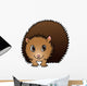 Cartoon Hedgehog Wall Decal