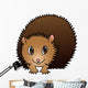 Cartoon Hedgehog Wall Decal