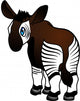 Okapi Wall Decal