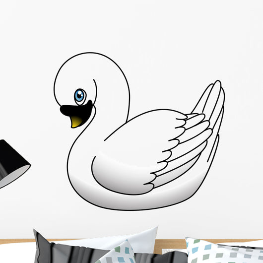 Swan Wall Decal