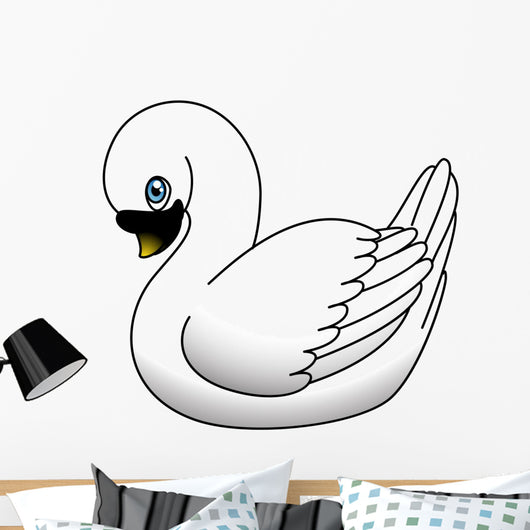 Swan Wall Decal