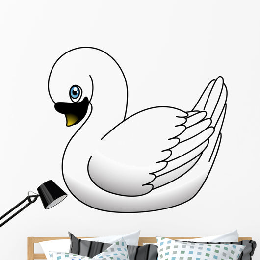 Swan Wall Decal
