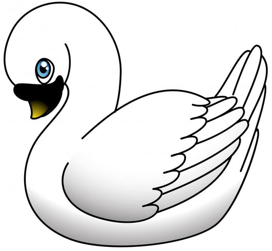 Swan Wall Decal