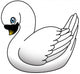 Swan Wall Decal