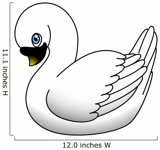 Swan Wall Decal