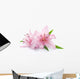 Two Pink Lily Wall Decal