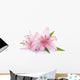 Two Pink Lily Wall Decal