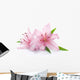 Two Pink Lily Wall Decal