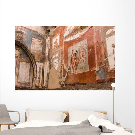 Herculaneum Fresco Wall Decal