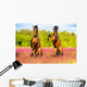 Two Horses Rearing up Wall Decal