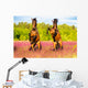 Two Horses Rearing up Wall Decal