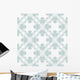 Vector Seamless Vintage Damask Wall Decal