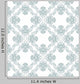 Vector Seamless Vintage Damask Wall Decal
