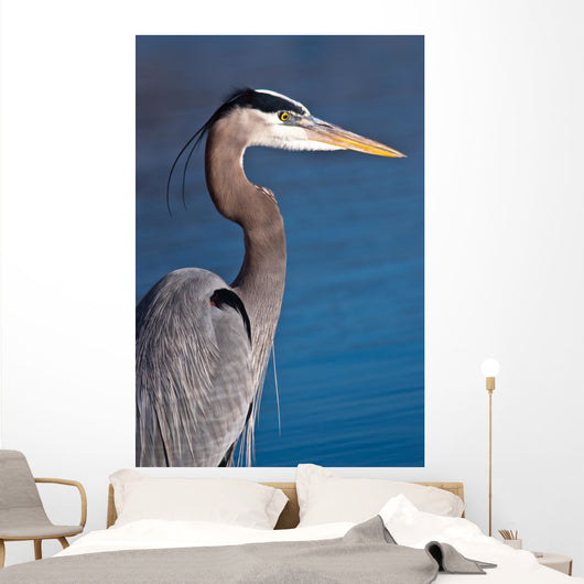 Great Blue Heron Ardea Wall Decal