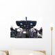 Modernes Hubschraubercockpit Wall Decal