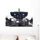 Modernes Hubschraubercockpit Wall Decal