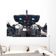 Modernes Hubschraubercockpit Wall Decal