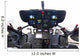 Modernes Hubschraubercockpit Wall Decal