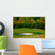 Golf Course Hole and Large Sand Trap Wall Decal