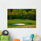 Golf Course Hole and Large Sand Trap Wall Decal