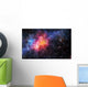 Pink Nebula Gas Cloud Wall Decal