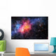 Pink Nebula Gas Cloud Wall Decal