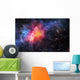 Pink Nebula Gas Cloud Wall Decal