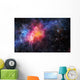 Pink Nebula Gas Cloud Wall Decal