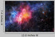 Pink Nebula Gas Cloud Wall Decal