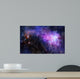 Purple Nebula Gas Cloud Wall Decal
