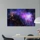 Purple Nebula Gas Cloud Wall Decal