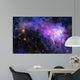 Purple Nebula Gas Cloud Wall Decal