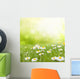 Daisy Flowers Meadow Floral Wall Decal