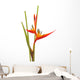 Tropical Flower Bird Paradise Wall Decal