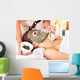 Clay Facial Mask Beauty Wall Decal