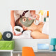 Clay Facial Mask Beauty Wall Decal