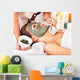 Clay Facial Mask Beauty Wall Decal