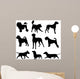 Dog Set Wall Decal