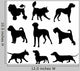 Dog Set Wall Decal