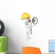 3D Little Human Character Wall Decal