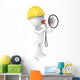 3D Little Human Character Wall Decal