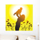 Vector Mother and Child Wall Decal
