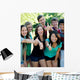 Ethnic Group Happy Teenage Wall Decal